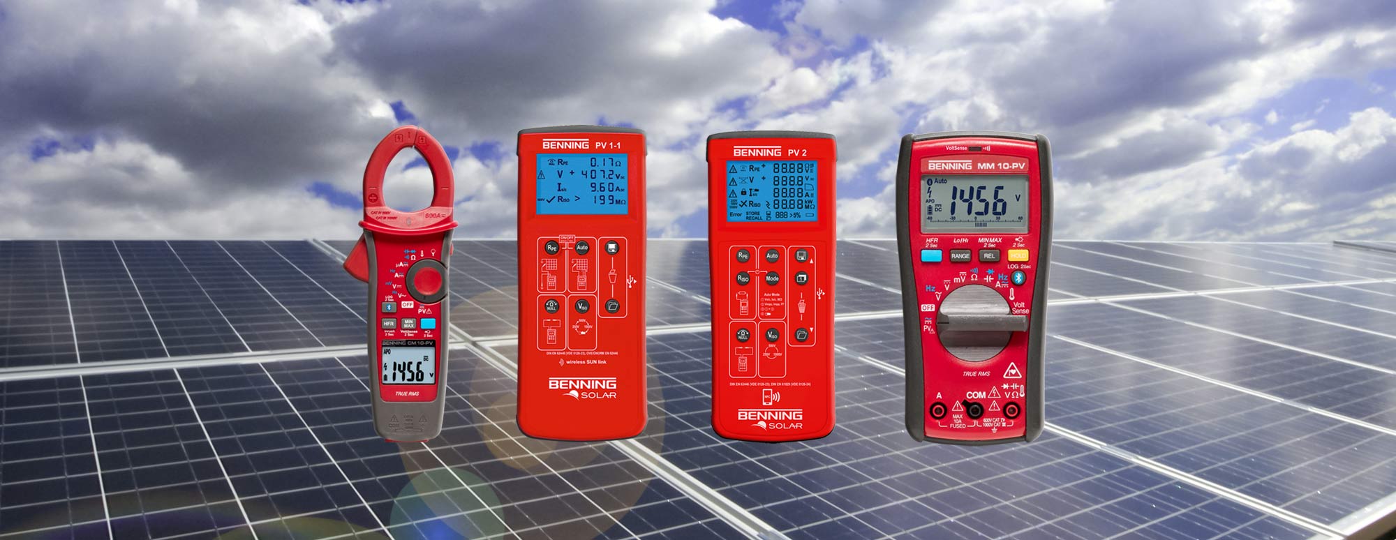Messgeräte für Photovoltaik